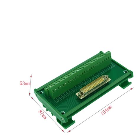 Db D Sub Dr Male Signals Terminal Pcb Breakout Row Adapter