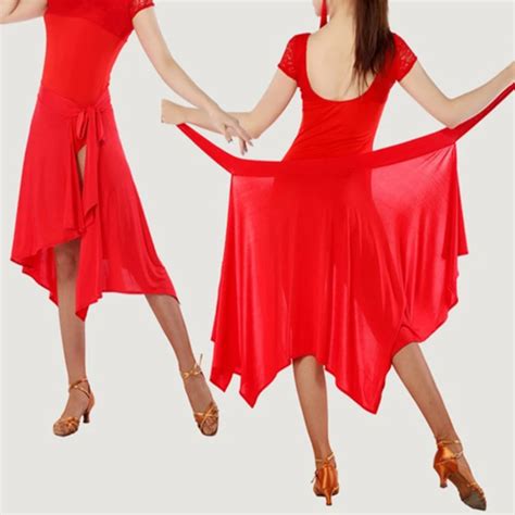 Latin Dance Skirt Adult Professional Dancing Triangle Apron Skirt Women