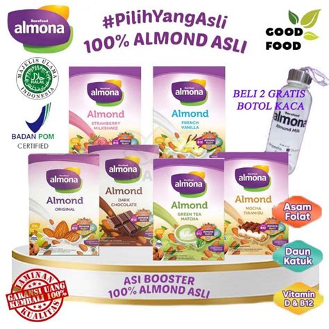 Jual Almona Almond Milk Pelancar ASI Susu Almond ASI Booster