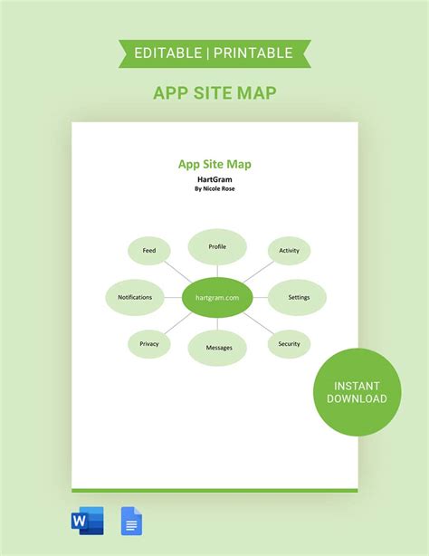 Web Design Site Map Template in Word, Google Docs - Download | Template.net