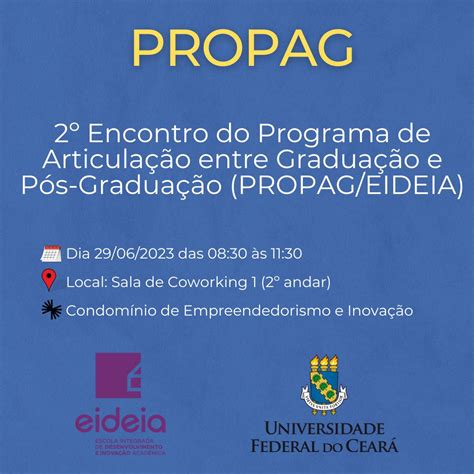 Eideia Promove O Encontro Do Programa De Articula O Entre Gradua O