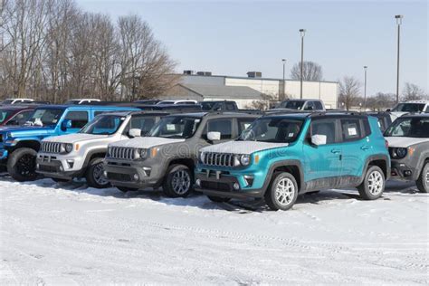 Jeep Compass Display At A Stellantis Dealership Jeep Offers The