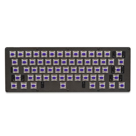 Keyboard 1up Prebuilt Black CF Ansi HSE Zeal 67g Top 1upkeyboards