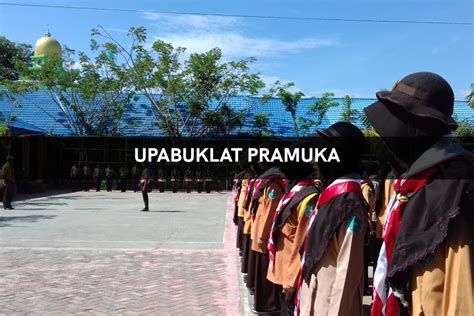 Susunan Upacara Pembukaan Latihan Pramuka Penggalang Upabuklat