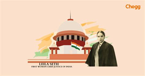 Leila Seth The First Woman Chief Justice Of India