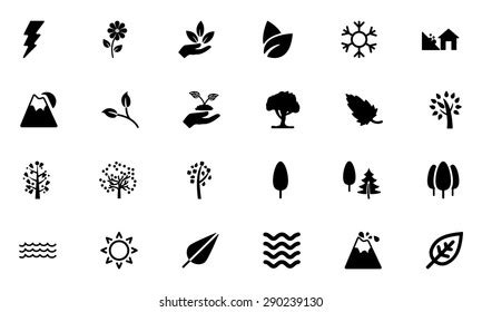 Nature Vector Icons 4 Stock Vector (Royalty Free) 290239130 | Shutterstock