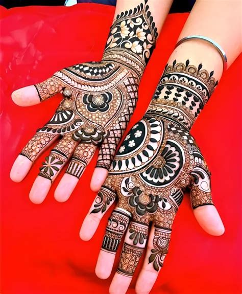 55 Stylish Khafif Mehndi Design Front And Back Hand