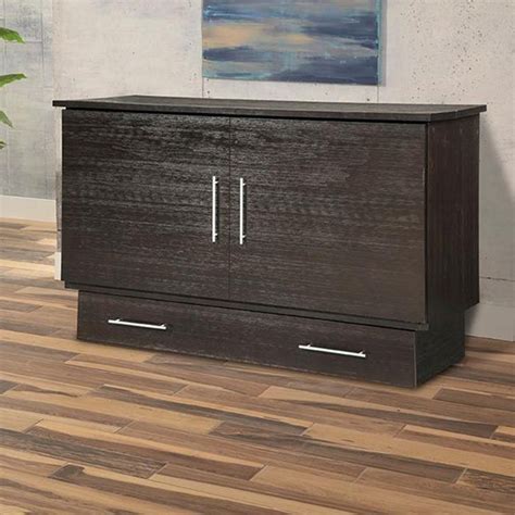 Arason Espresso Murphy Cabinet Bed