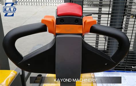 Kg Ton Meters Electric Pallet Stacker Full Electric Walkie