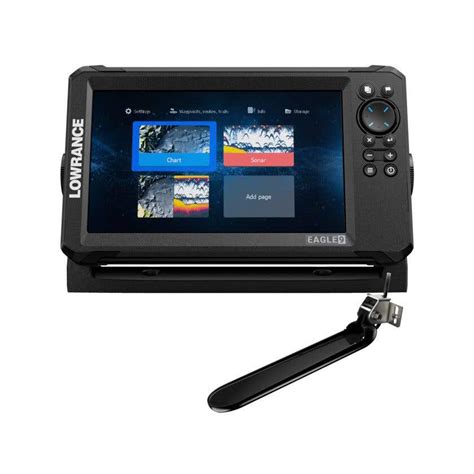 Lowrance Eagle 9 Tripleshot Fishfinder Chartplotter Combo