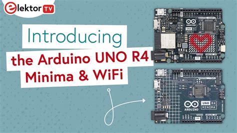 Introducing The Arduino UNO R4 Minima WiFi YouTube