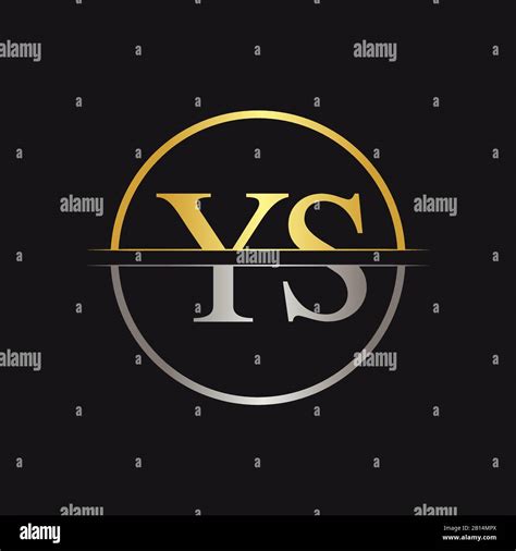 Mod Le Vectoriel De Conception De Logo Ys Initial Lettre Cr Ative Ys