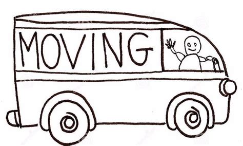 Moving Truck Drawing | Free download on ClipArtMag