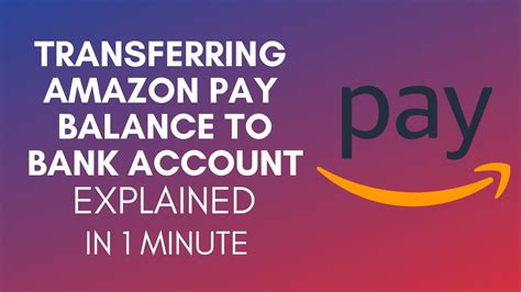 How To Transfer Amazon Pay Balance To Bank Account Youtube