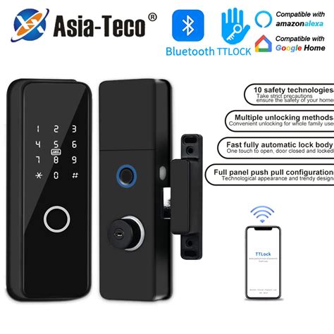 Cerradura De Puerta Inteligente Electr Nica TTLOCK Con Bluetooth