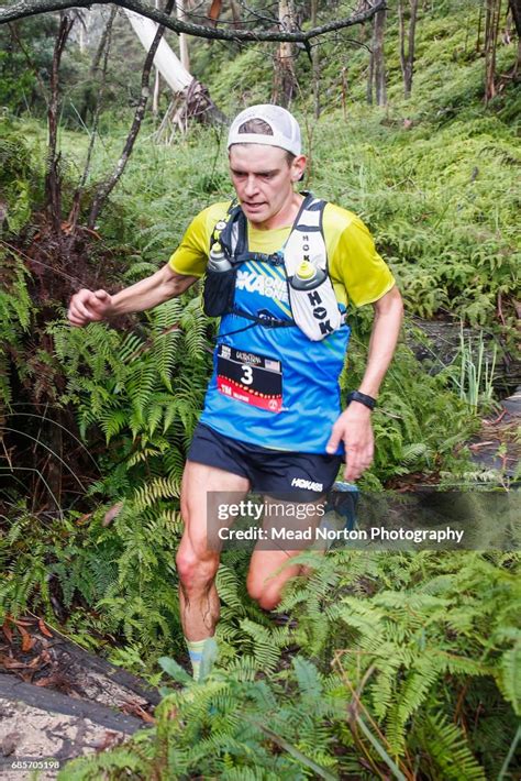 Tom Tollefson From The Usa During The Ultra Trail Australia Race On