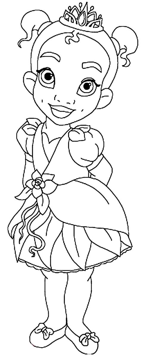 Desenhos Da Princesa Tiana Para Colorir Pop Lembrancinhas