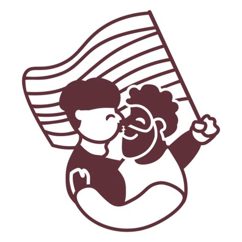 Design Png E Svg De Casal Do Orgulho Cortado Para Camisetas