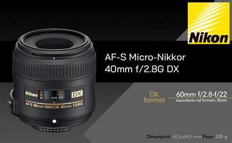 Nikon AF S DX Micro NIKKOR 40 Mm F 2 8G Objetivo Negro Nital Card 4