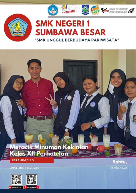 Sabtu Produktif Bersama Kelas XII Perhotelan SMK Negeri 1 Sumbawa