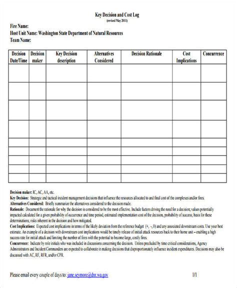 Key Sign Out Form Template | PDF Template