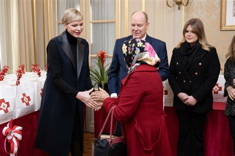 Charl Ne Et Albert De Monaco Tendre Moment Avec Camille Gottlieb Juste