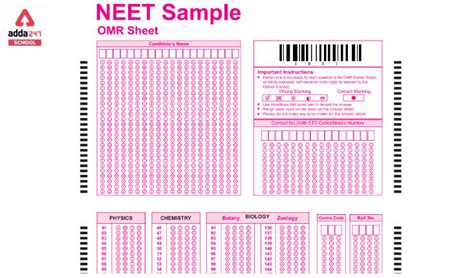 Neet Omr Sheet 2024 Release Date Pdf Download Link