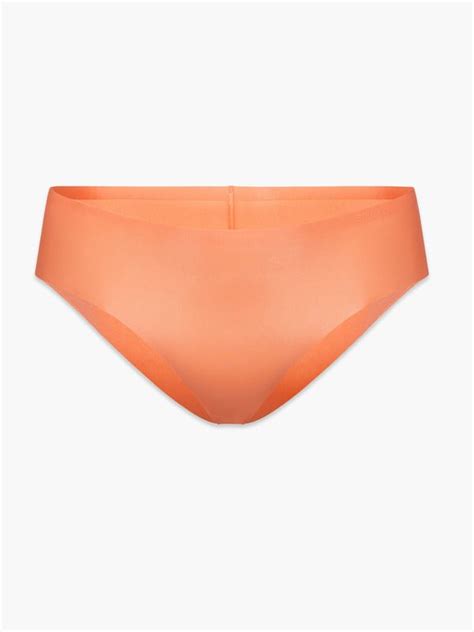 NEW Microfiber No Show Hipster Panty In Orange SAVAGE X FENTY