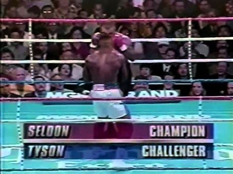 Mike Tyson Vs Bruce Seldon 1996 Youtube