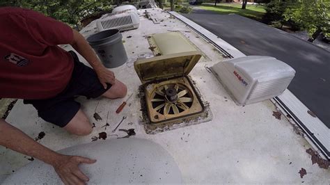 Replace RV Roof Vent Fan Motor Assembly YouTube