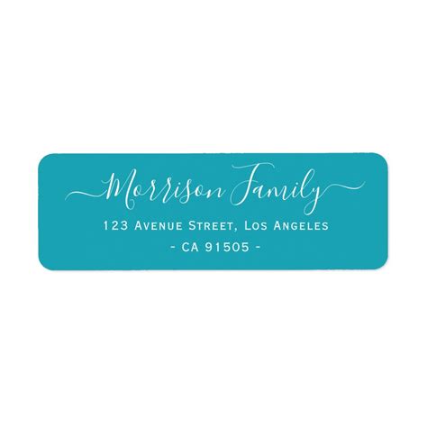 personalized family address label | Zazzle