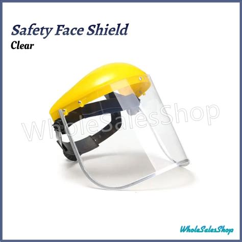 Clear Safety Face Shield Grinding Face Shield Screen Mask For Visors