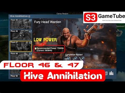 Floor 46 47 Tips Tricks Hive Annihilation S3GameTube YouTube