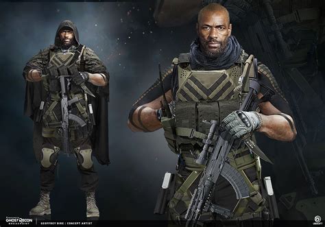 Artstation Ghost Recon Breakpoint Vip Characters Geoffrey Bire