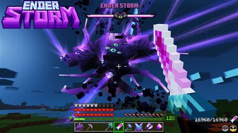 All Stages Of Ender Storm Evolution MCPE MCBE Ender Storm In Minecraft