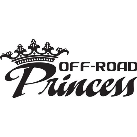 Off Road Princess Decal Sticker - OFF-ROAD-PRINCESS-DECAL