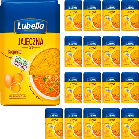 Lubella Makaron Jajeczny Krajanka 18x250g 9347931285 Allegro Pl