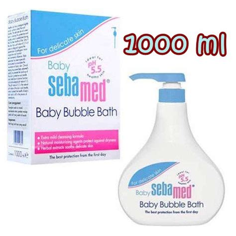 Jual SEBAMED BABY BUBBLE BATH 1000 Ml Sabun Bayi 1 Liter Exp Bln 10