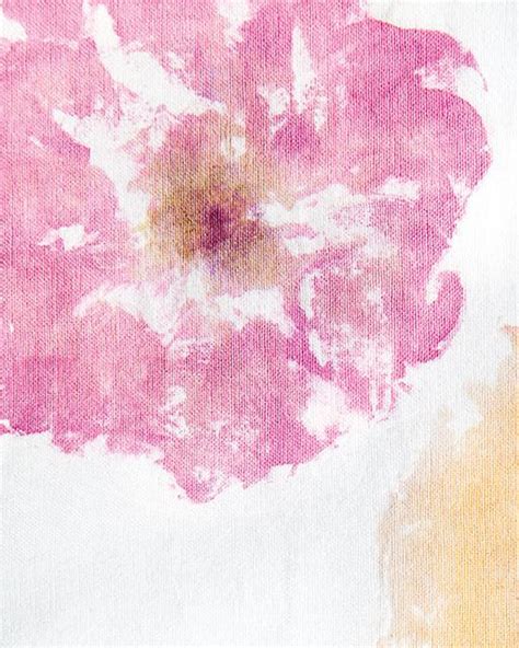 Diy Hammered Flower Natural Fabric Prints Sweet Paul Magazine