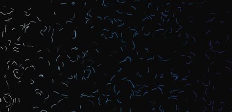 Premium AI Image Blue Dots On The Black Background