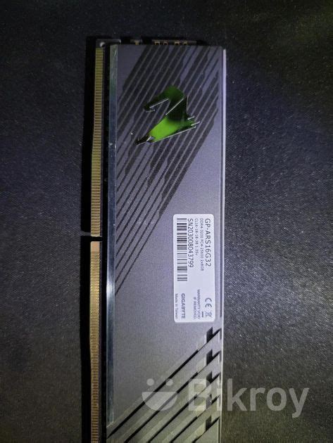 Gigabyte GP-ARS16G32 DDR4-3200 8GB Ram for Sale in Bogura | Bikroy