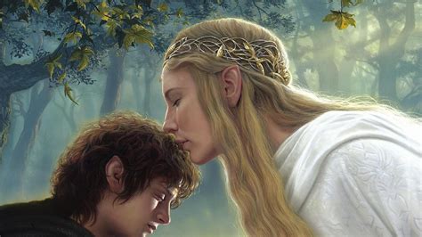 Galadriel, Frodo Baggins, Cate Blanchett, Elijah Wood, The Lord Of The ...