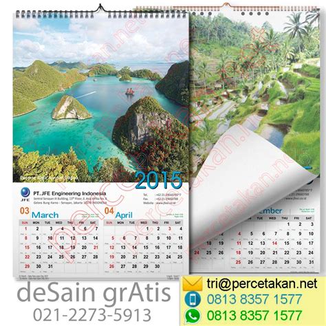 Contoh Desain Kalender Dinding Keren 57 Koleksi Gambar