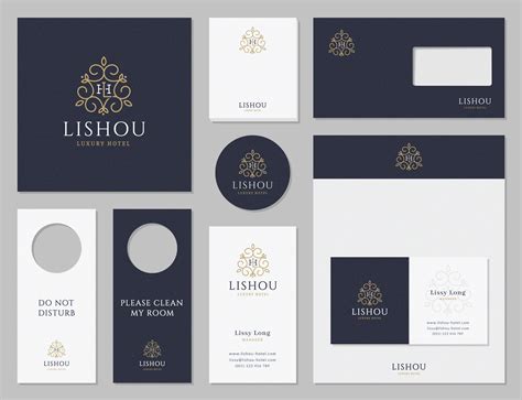 Flourish Luxury Hotel Corporate Identity 235841 Vector Art At Vecteezy