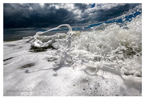 Stormy Sea Photography Print Ocean Print Nautical Print Sea Poster Sea Foam Ocean Wall Art - Etsy