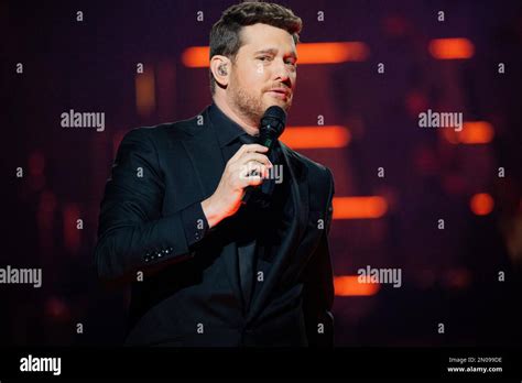 Italy 5 February 2023 Michael Bublé - higher tour - live at Mediolanum ...