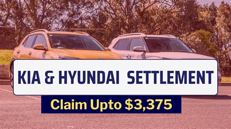 Kia Hyundai Class Action Settlement 2024 Claim Form Available Check