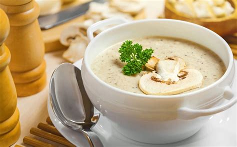 Delicious And Creamy Mushroom Soup Recipe