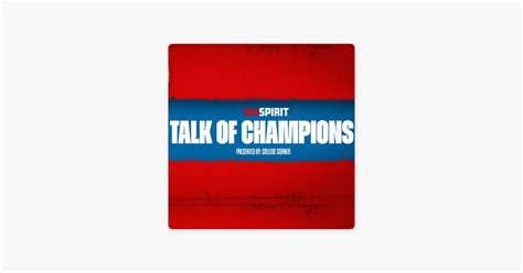 ‎Talk of Champions on Apple Podcasts