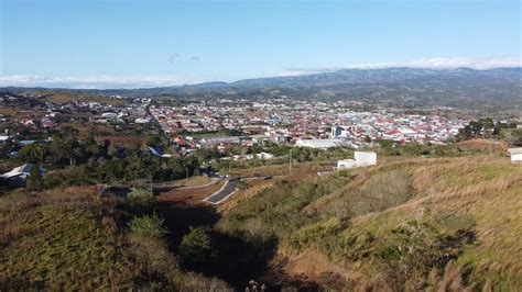 Drone Video of San Ramón City in Alajuela, Costa Rica Free Stock Video ...